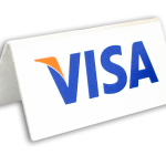 Display de balcao Visa