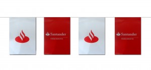 Bandeirola plastico Santander